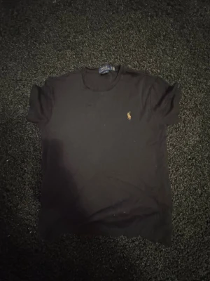 Svart t-shirt från Polo Ralph Lauren - Klassisk svart t-shirt från Polo Ralph Lauren med liten broderad logga på bröstet. T-shirten har rund halsringning och korta ärmar, perfekt för en clean och stilren look.