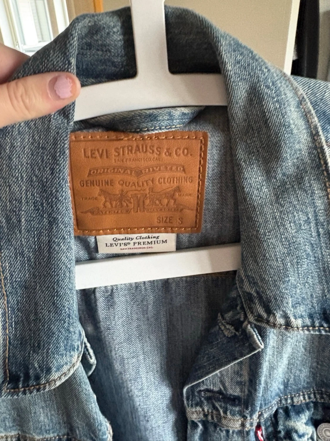 Klassisk blå Levi's jeansjacka 👖 - 3