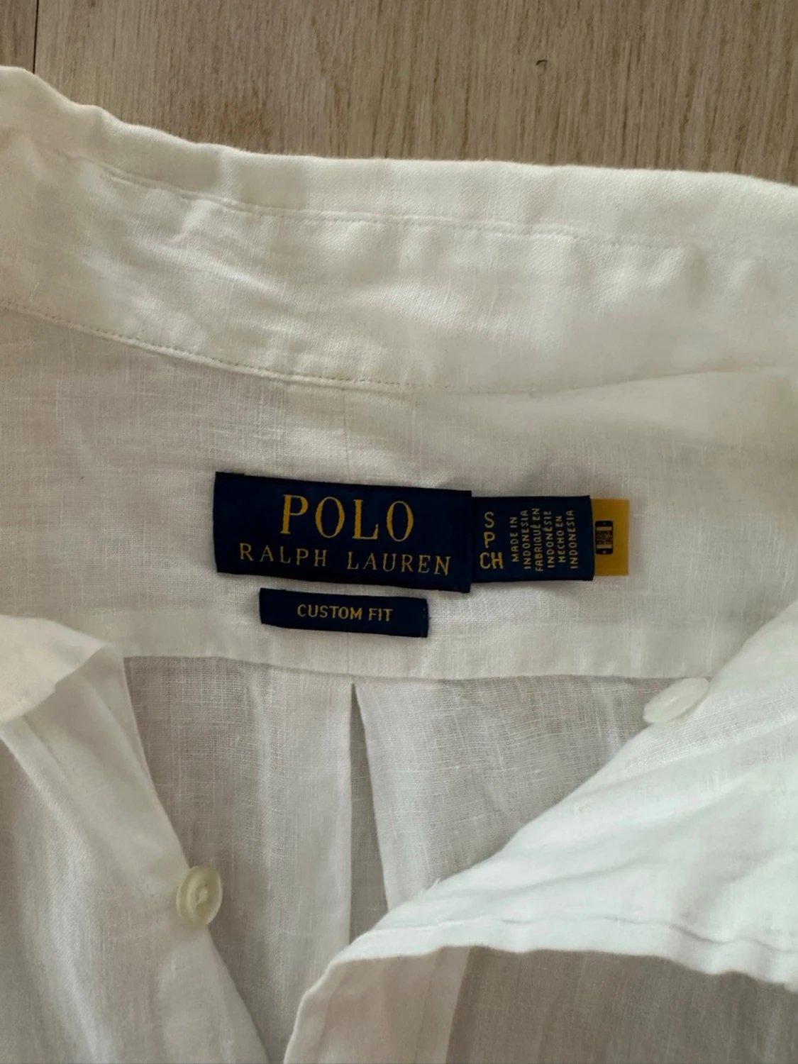 Vit linneskjorta från Polo Ralph Lauren - 2