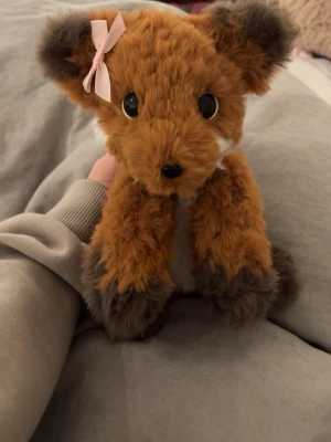 Virkad Räv - Gullig virkad räv virkad på pälsgarn!🦊