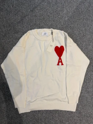 AMI Paris white knit sweater - Size M true to size. Very comfortable