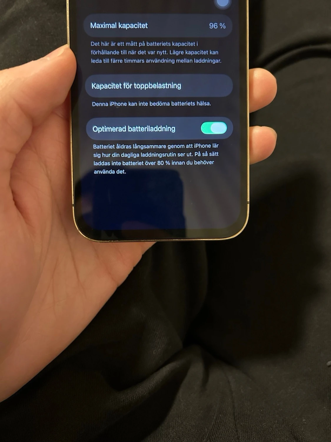 iPhone 12 PRO 128gb Batterihälsa 96% - 1