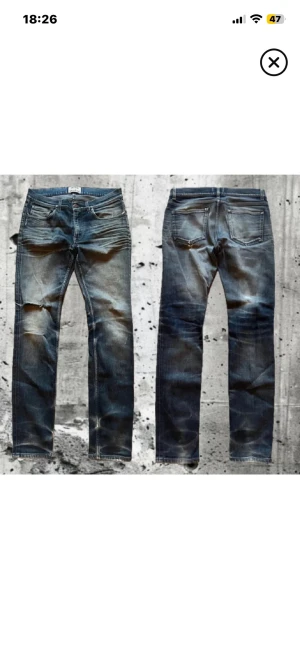 Acne studios jeans - Sjukt feta Acne jeans med galen tvätt! Jeansen är i bra skick och är väldigt ovanliga. Pris är inte hugget i sten. Nypris 3000kr💎