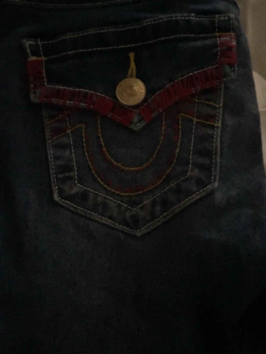 True Religion Joey Low Rise Flare Jeans