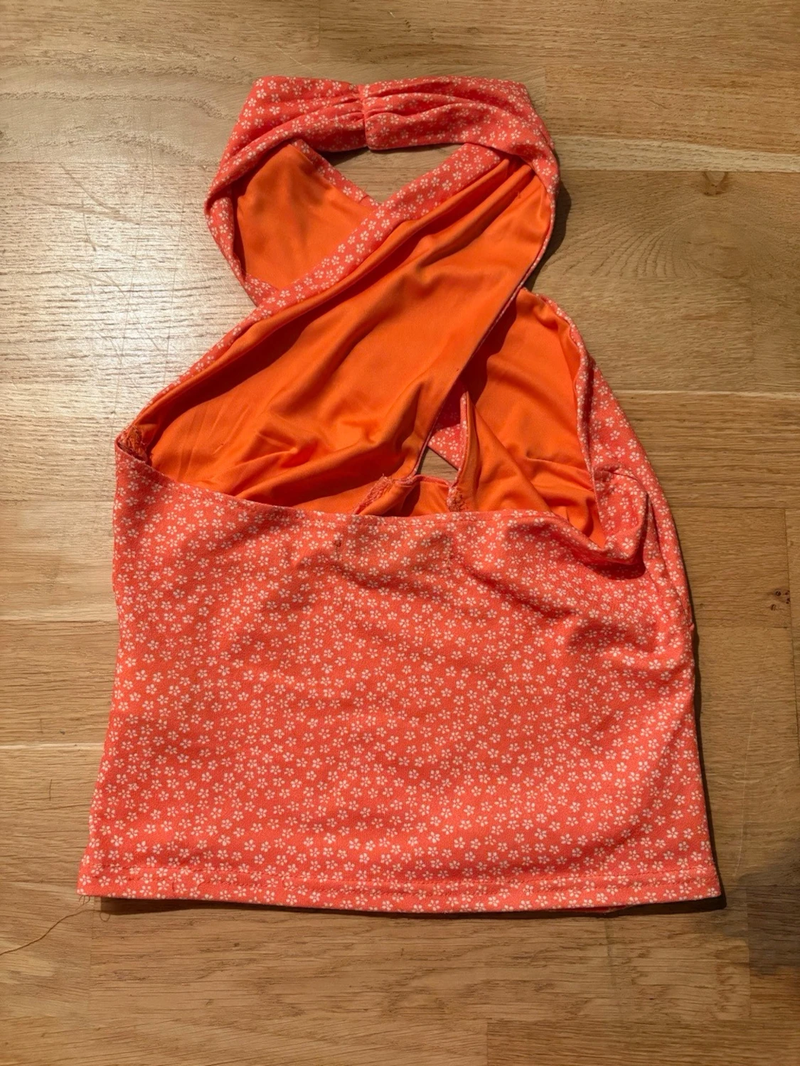 Orange fest topp  - 1