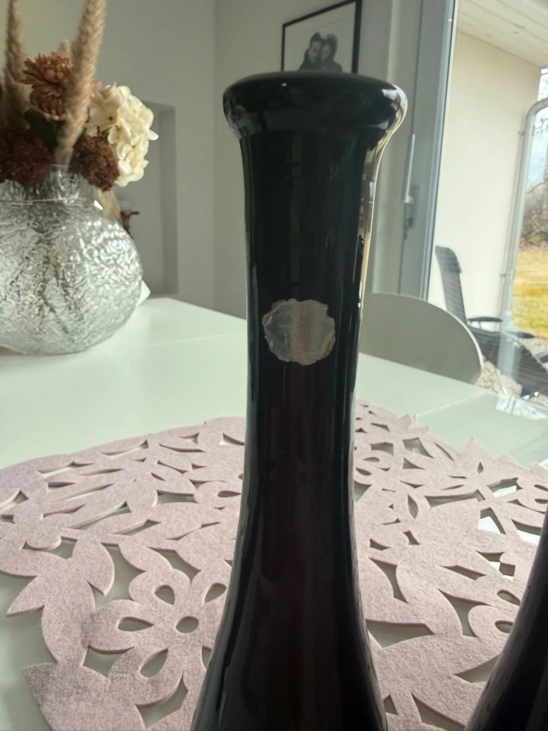Orrefors glasvaser mörklila - 2