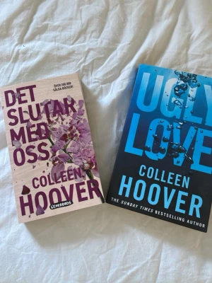 Colleen Hoover böcker - Två Colleen Hoover böcker som jag älskar men läst ut💕 Det Slutar Med Oss är på svenska och Ugly Love är på engelska. Skriv till mig om du endast är intresserad av en av böckerna 🥰