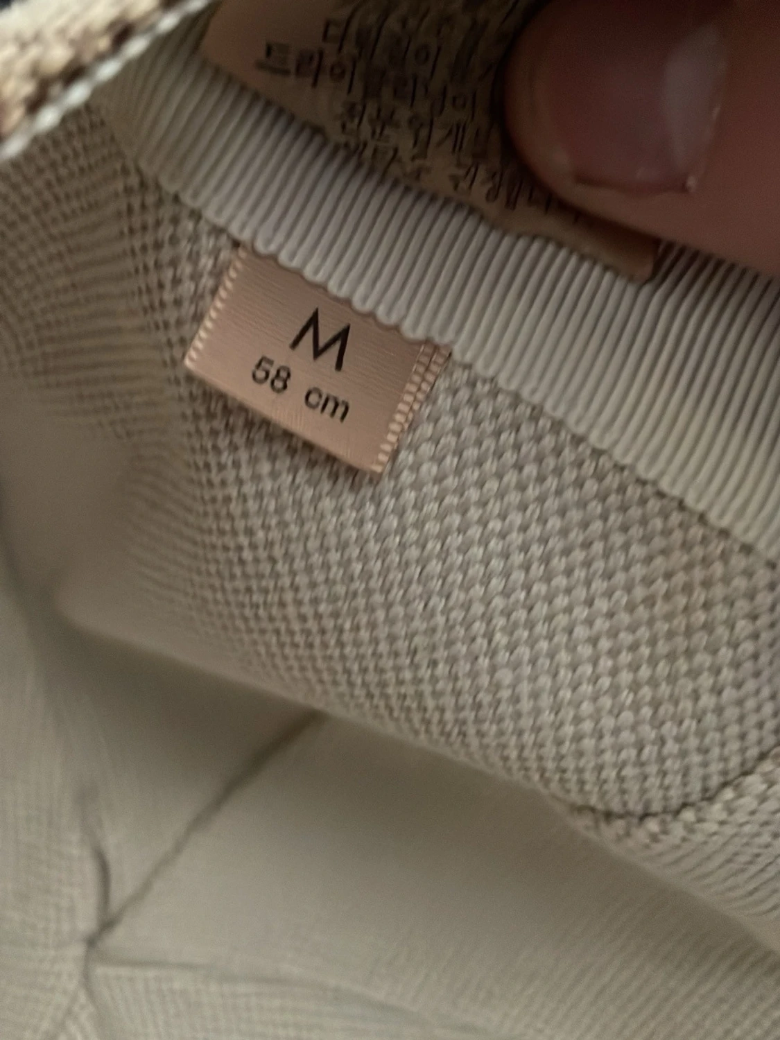 Beige GG keps från Gucci byte Äkta - 4