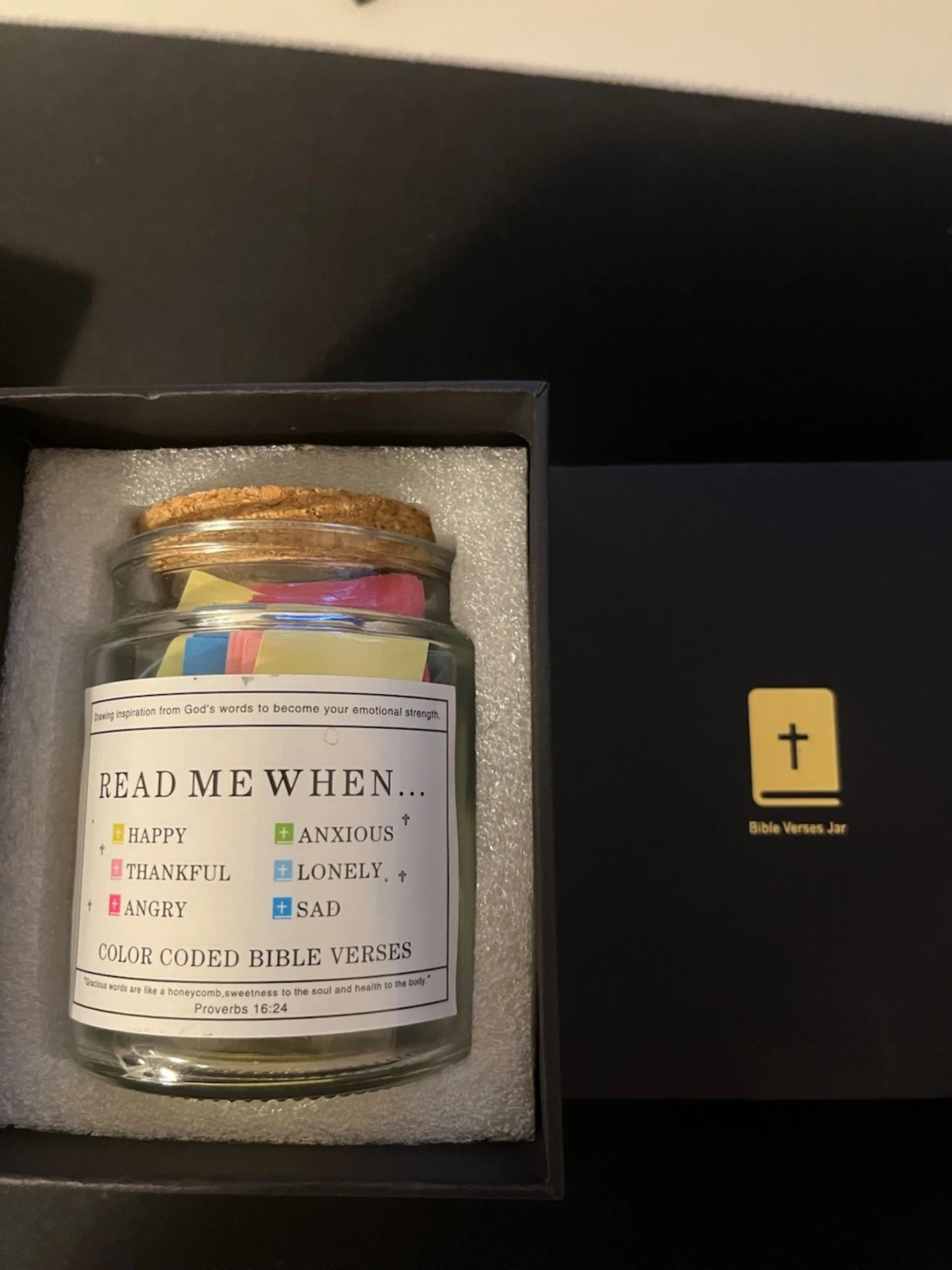 Bible Verses Jar med färgkoder