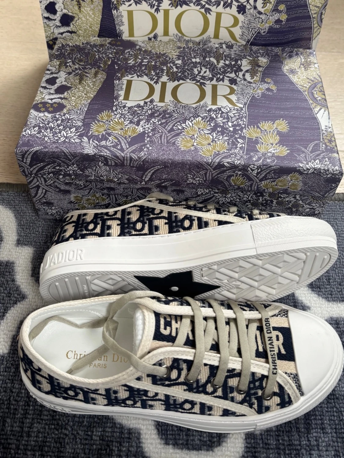 Svarta dior skor dam