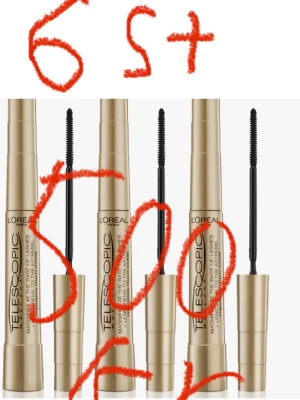 L'Oréal Telescopic Mascara 6-pack helt nya  - Säljer ett 6-pack L'Oréal Telescopic Mascara som är helt nya ny pris 1045 och jag säljer för 500 kr helt nya 