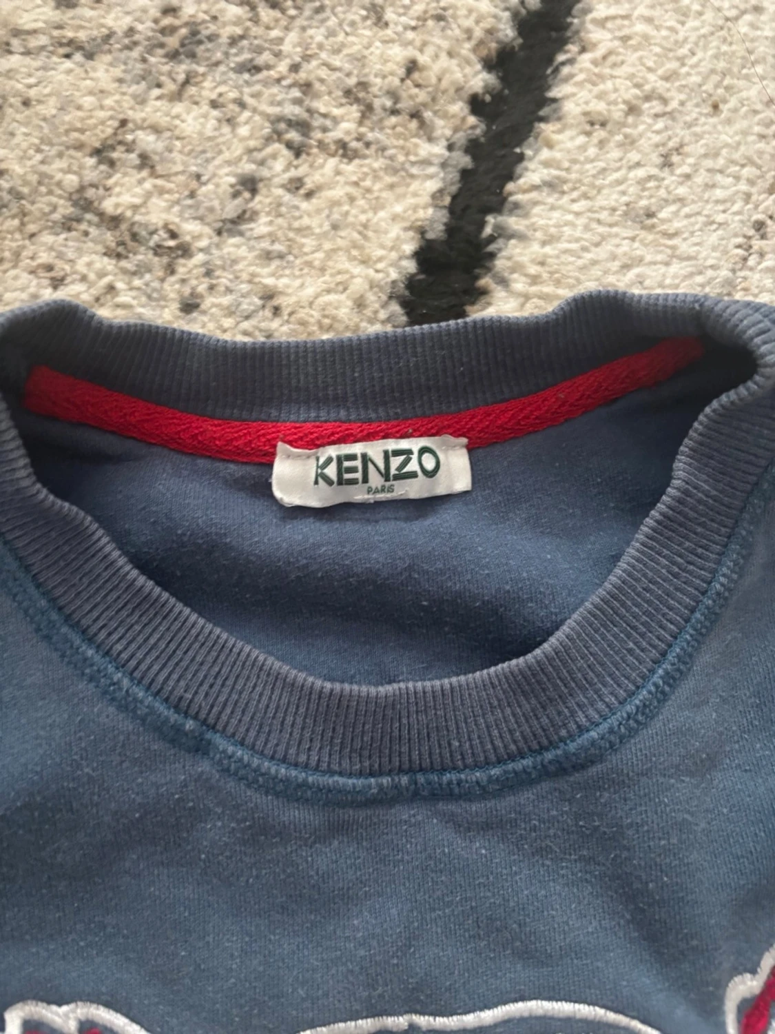 Kenzo tröja sweater i blå - 2