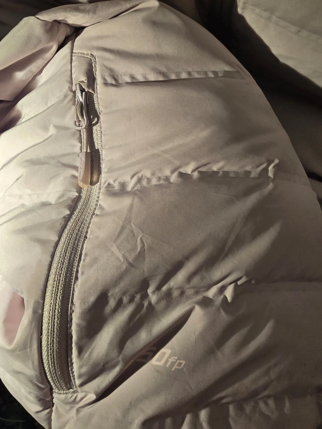 Ljuslila dunjacka från K-way - 1