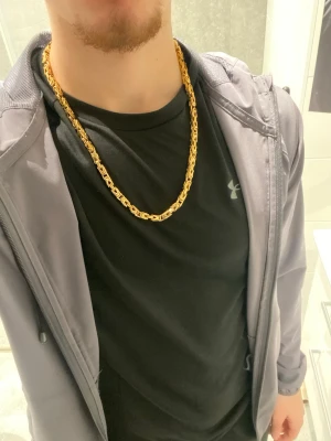 Guldlänk 6 mm 60 cm  - 6 mm 60 cm