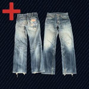 Wrangler Archive Jeans  - A pair of Wrangler Jeans in size 30, see measurements below. In great condition. Feel free to message me if you have any questions!  Measurements: Tag size – 30, Waist – 39 cm, Rise – 27.5 cm, Thigh – 30 cm, Inseam – 72 cm, Length – 104 cm, Leg opening – 20.5 cm