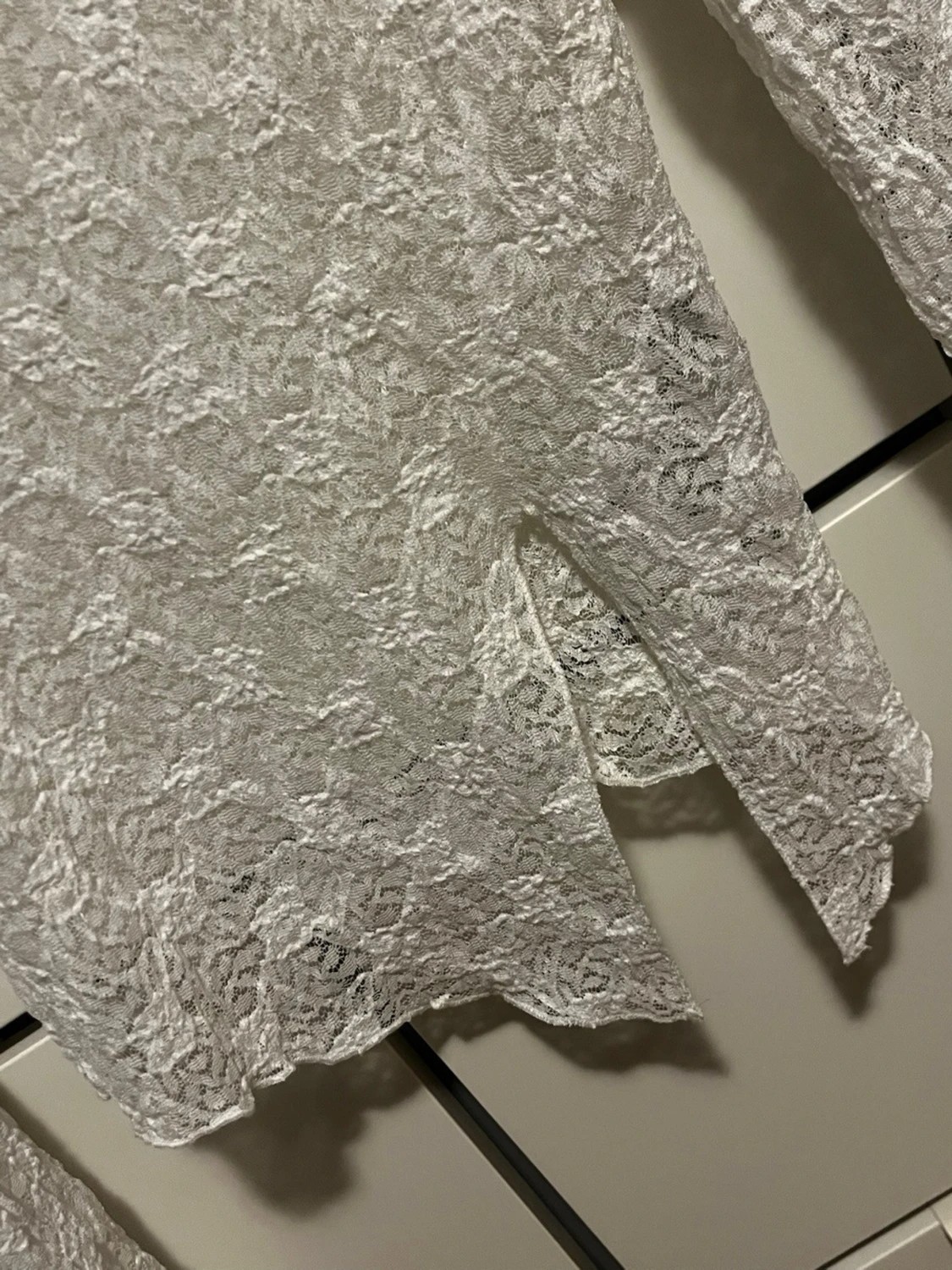 Vit spetsblus från Vero Moda - 2