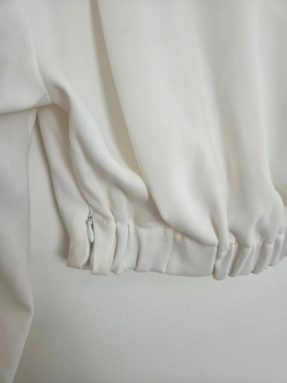 Vit omlottblus från Zara - 4