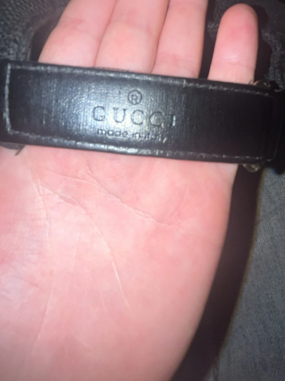 Svart keps från Gucci med GG-mönster - 3