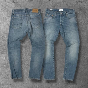 Jack & Jones jeans Slim/Glenn - Säljer detta par jeans från Jack & Jones | W30 L30 | modell: Slim/Glenn | skick: 8,5/10, inte perfekt skick | Hör av er vid frågor, pris kan diskuteras vid snabb affär 🤝