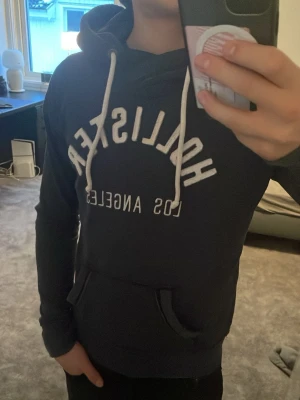 Hollister Hoodie - Säljer nu denna sjukt snygga vintage 2000s hoodie från Hollister! Hoodien säljs ej längre och är mycket eftertraktad😁 Passar perfekt till vinter och vår! Skriv vid funderingar !📱🤝