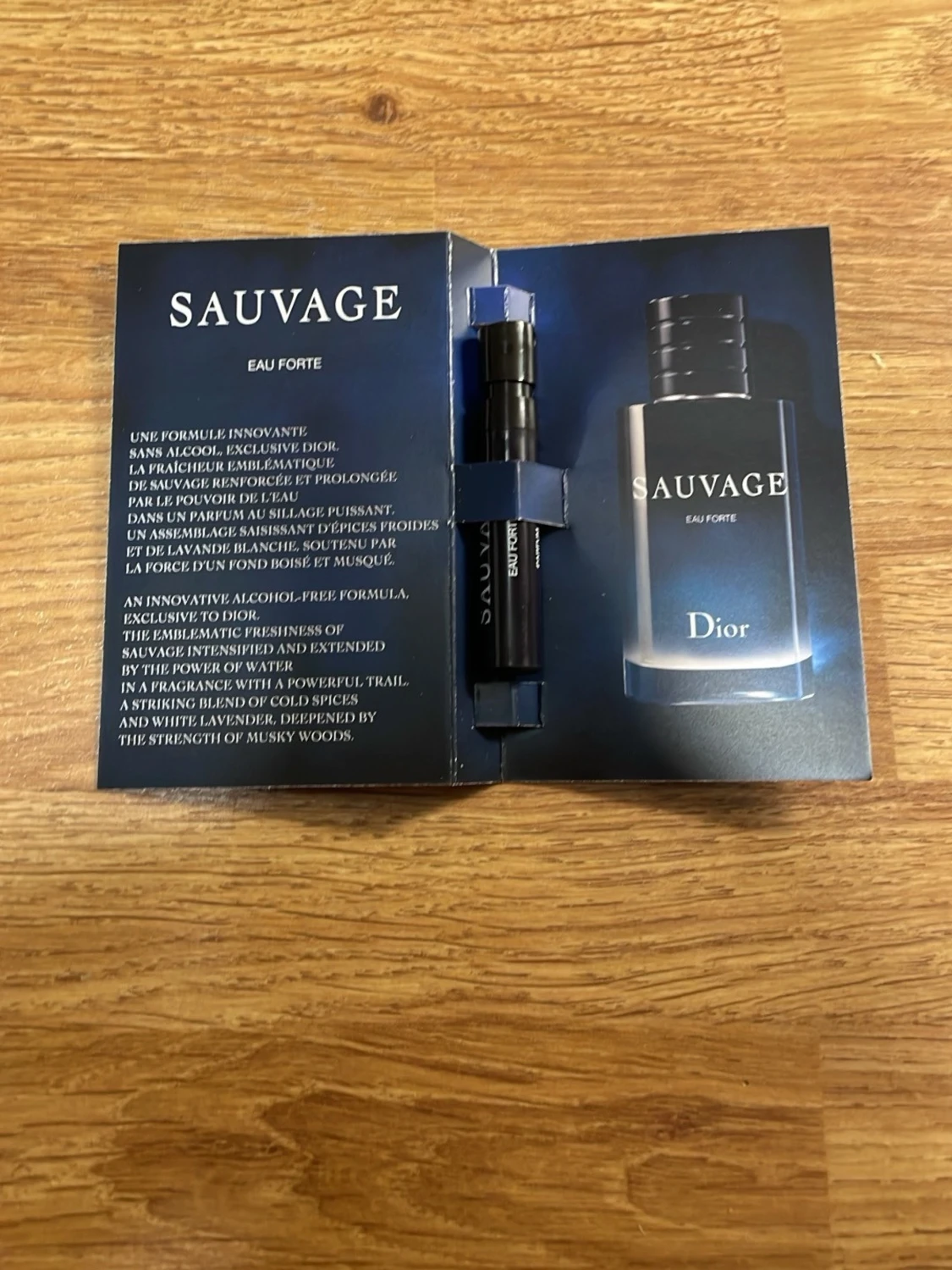 Dior Sauvage Eau Forte parfymprov - 1