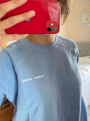 Samsøe Samsøe sweatshirt  - Ljusblå tröja från Samsøe Samsøe