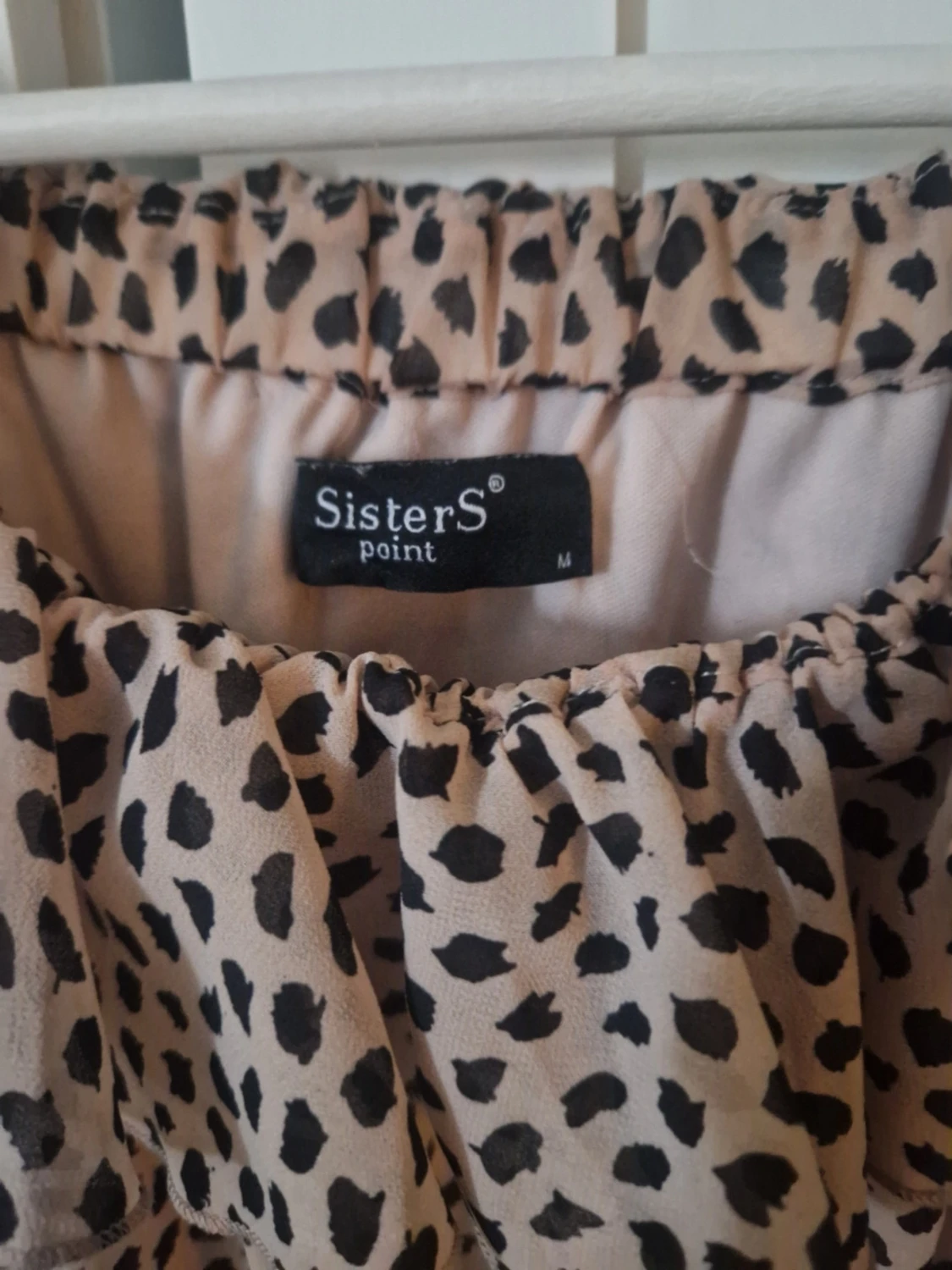 Leopardmönstrad klänning Sisters Point - 1