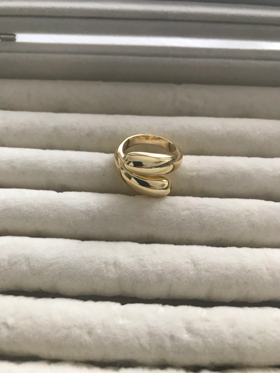 Guldplätrad Ring  - 2
