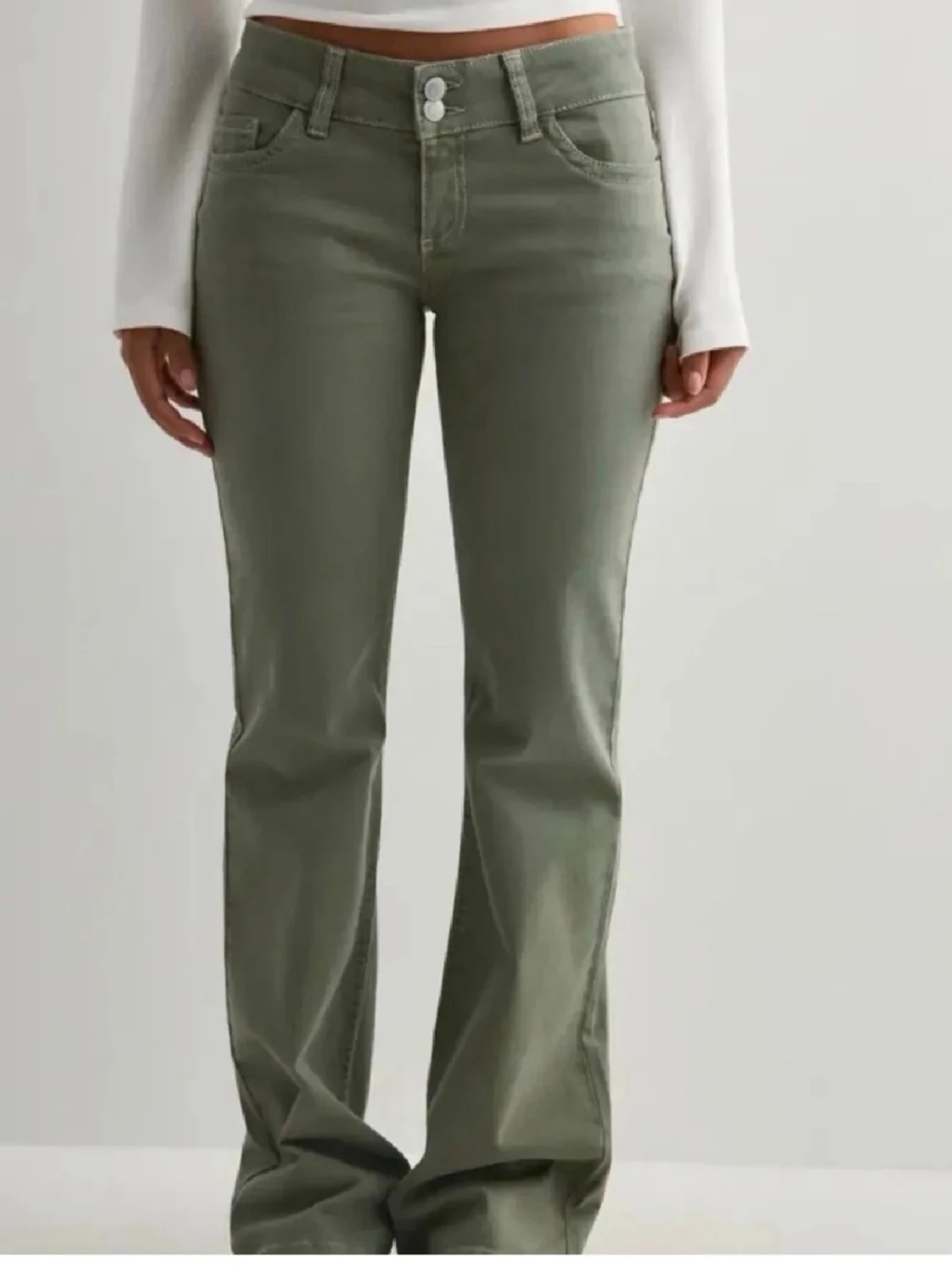 Gröna jeans från Nelly  - 2