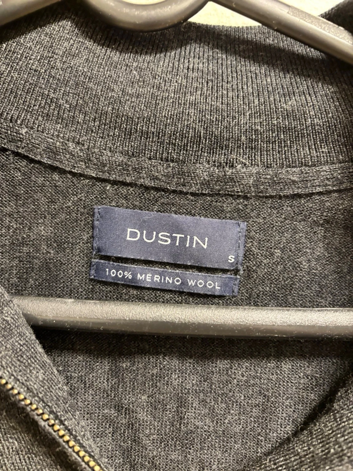 Mörkgrå halvzip-tröja  - 2