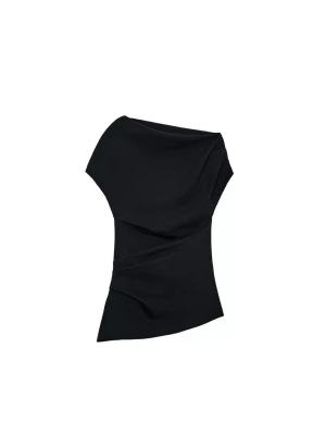 Svart oneshoulder topp - Säljer denna helt nya topp!!!