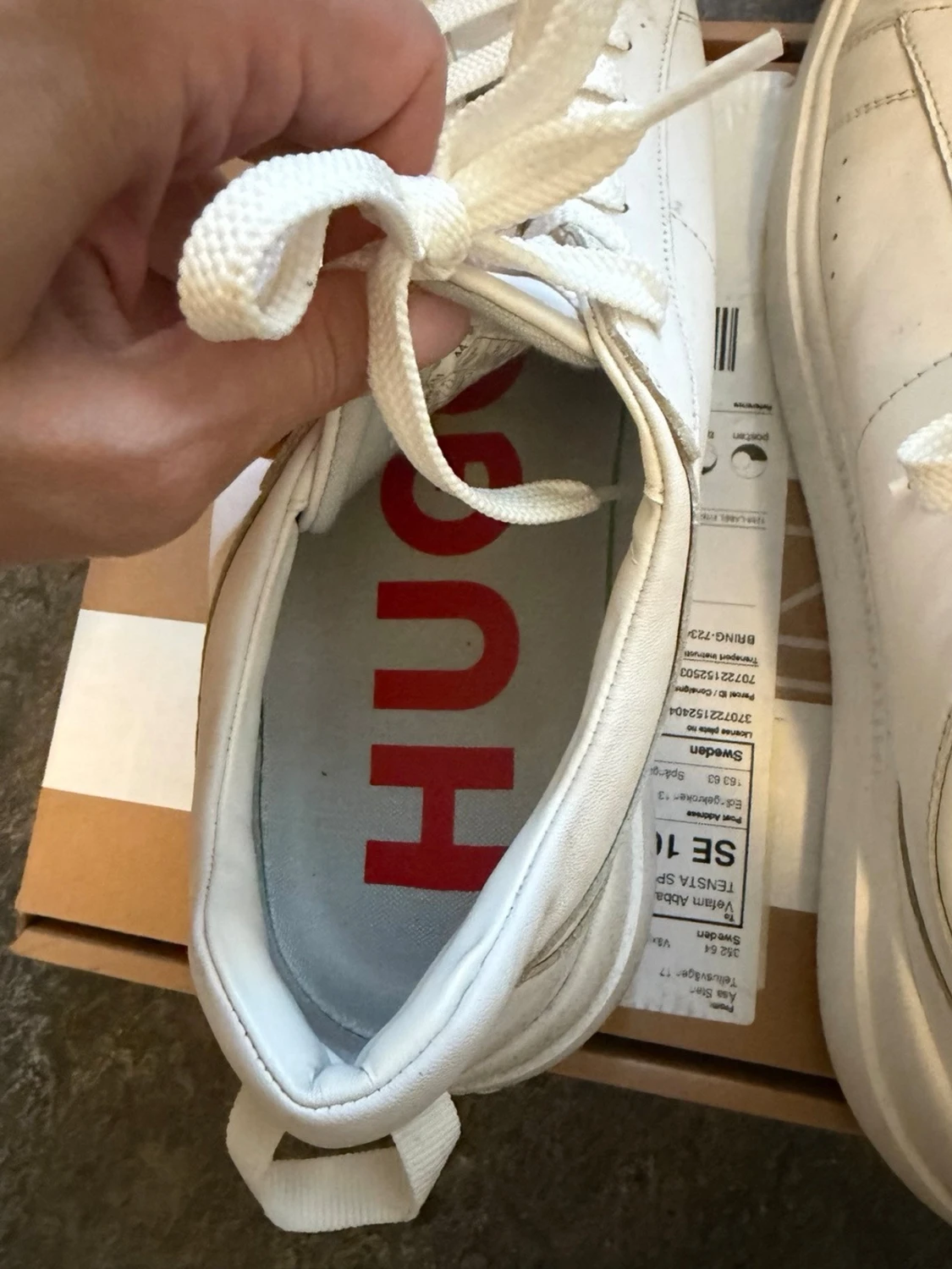 Vita sneakers från Hugo - 1