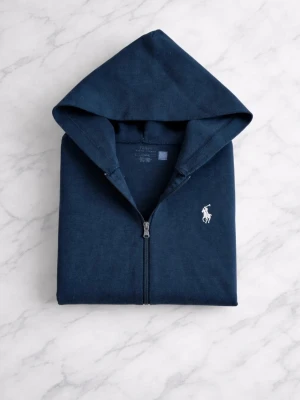 Svart Ralph Lauren zip hoodie - Fint använt skick! Strl M, passar ca 180 cm Hör av dig vid frågor!