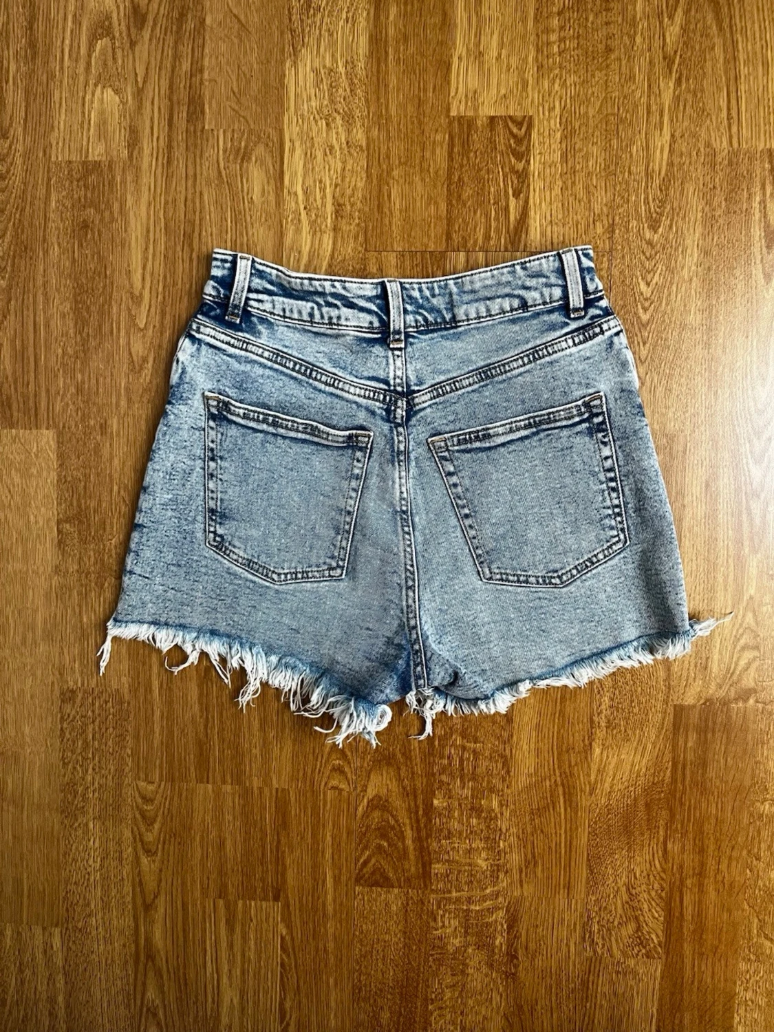 Blå jeansshorts  - 2