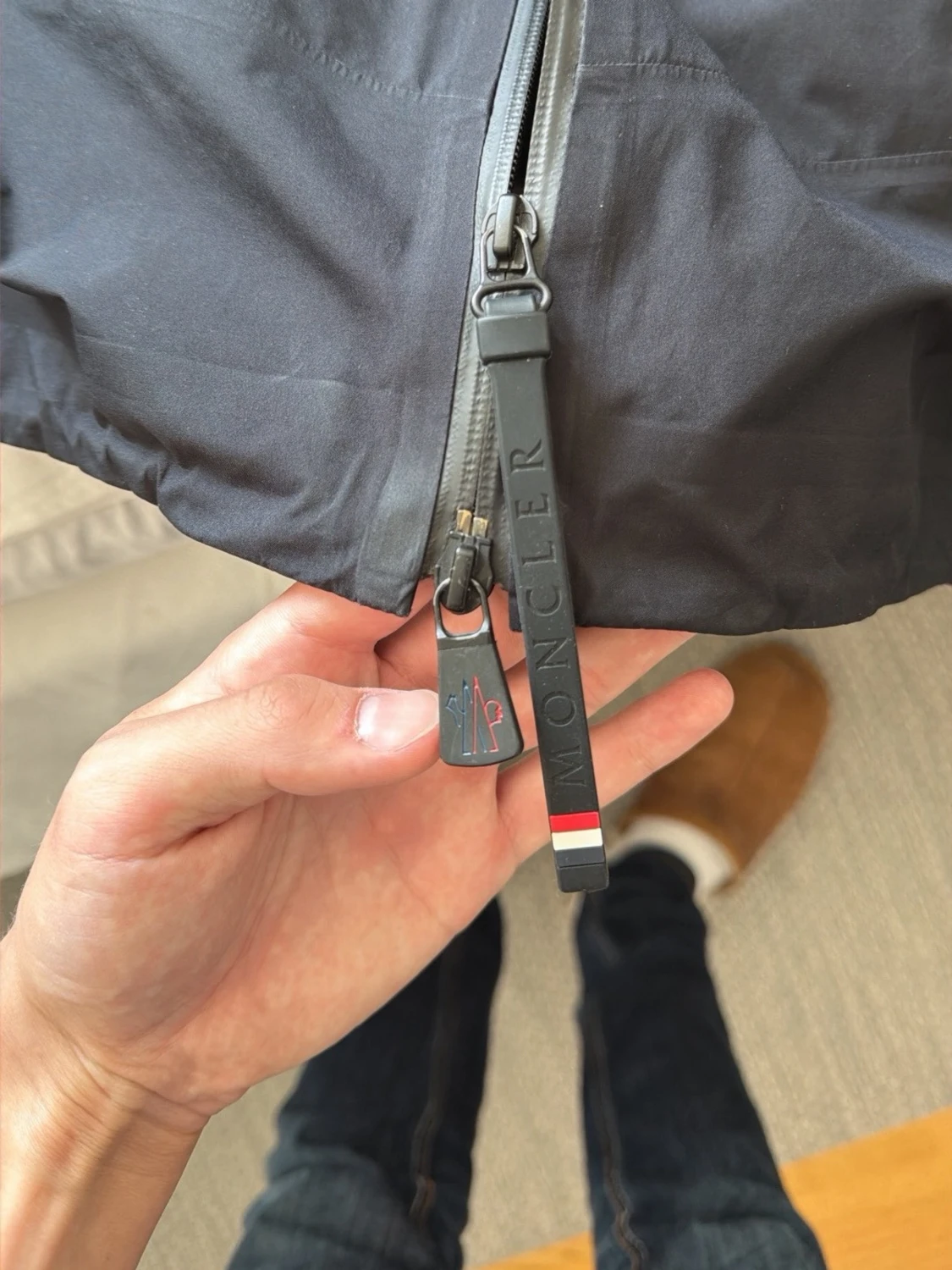 Svart vindjacka från Moncler - 3