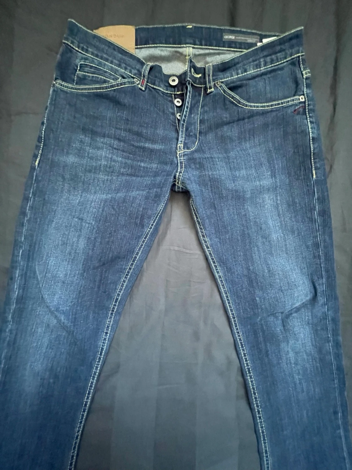 Mörkblå jeans från Dondup - 2