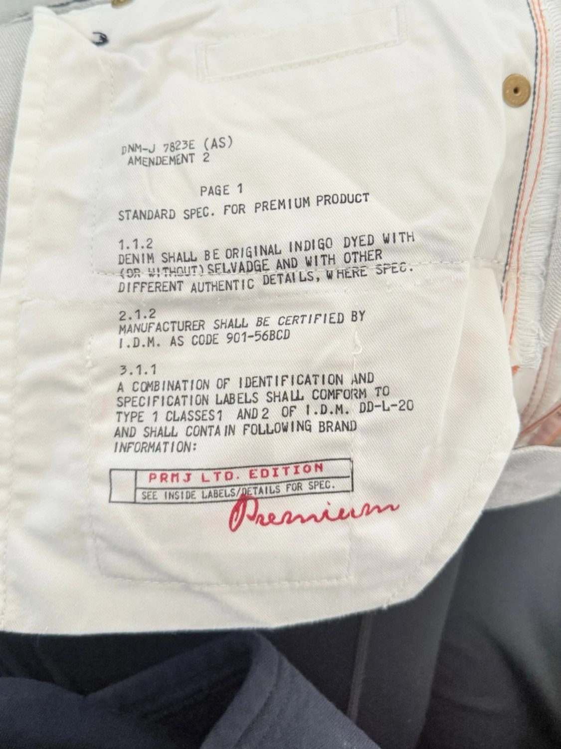 Jacob Cohen PRMS LTD Edition Jeans – Limited & Numrerade - 4