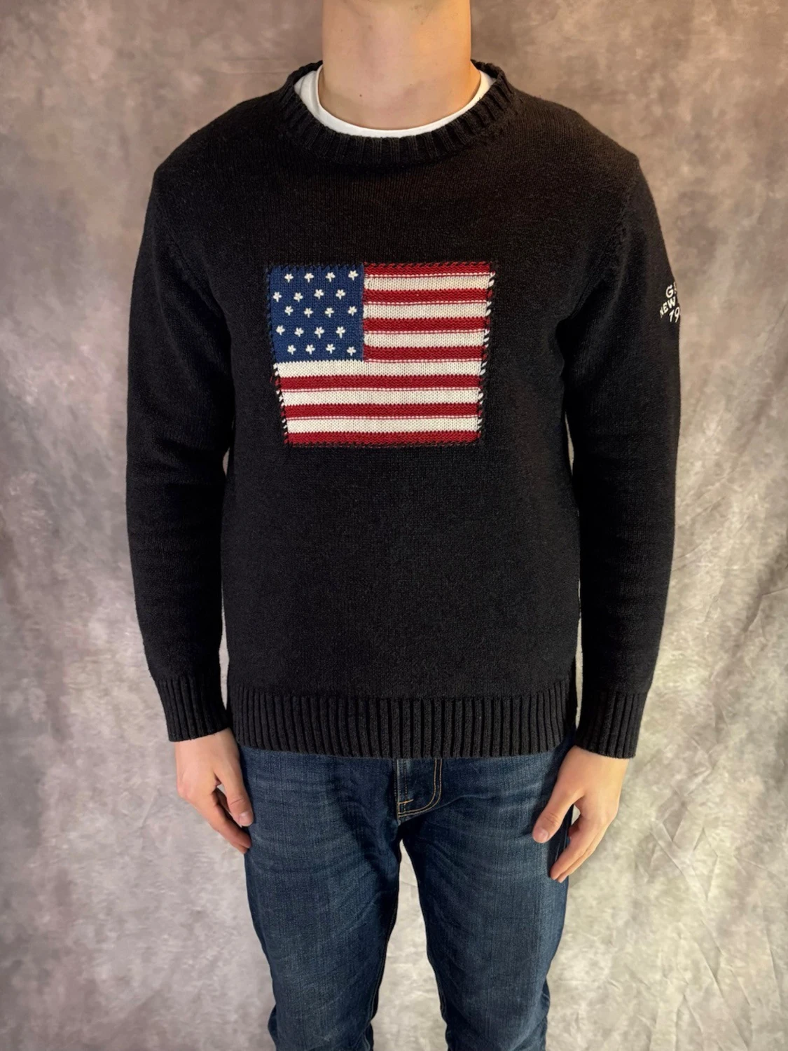 Gant USA flagga tröja - Stl M  - 1