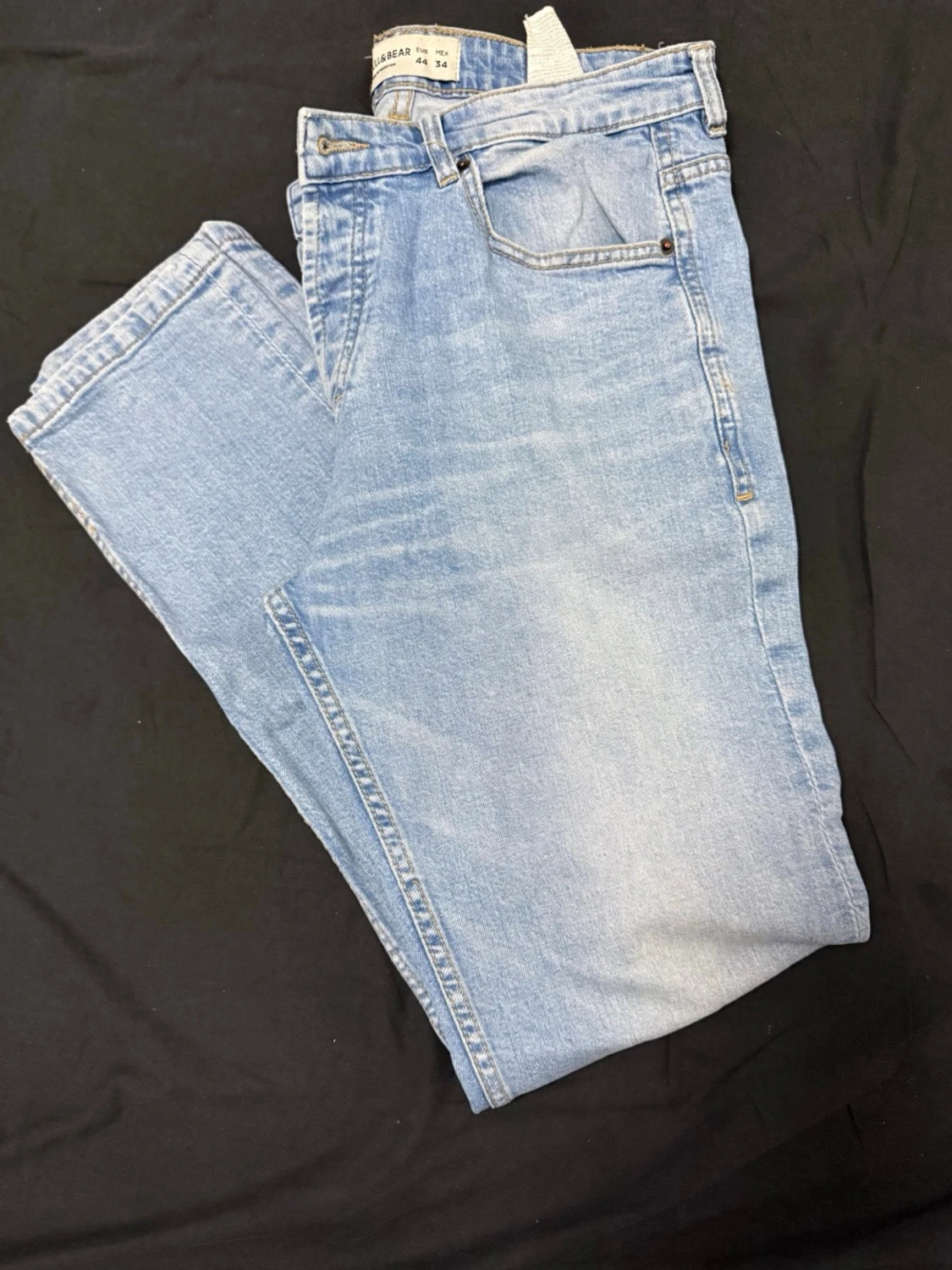 Ljusblå jeans från Pull&Bear - 3