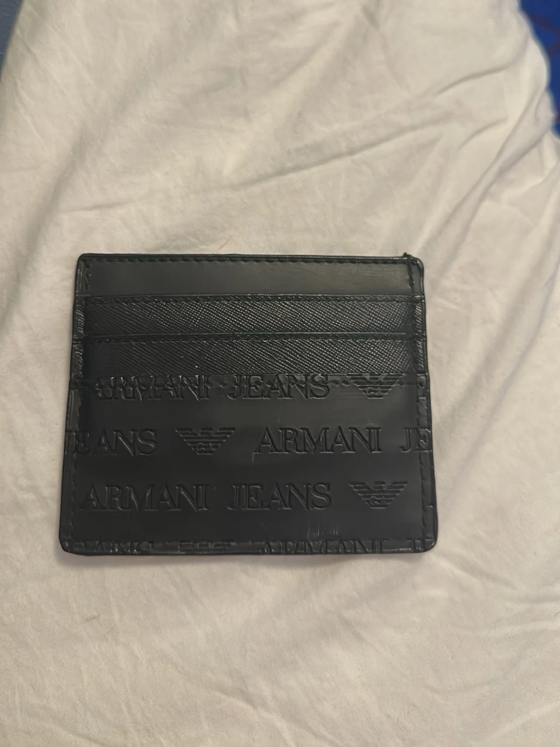 Svart korthållare från Armani Jeans