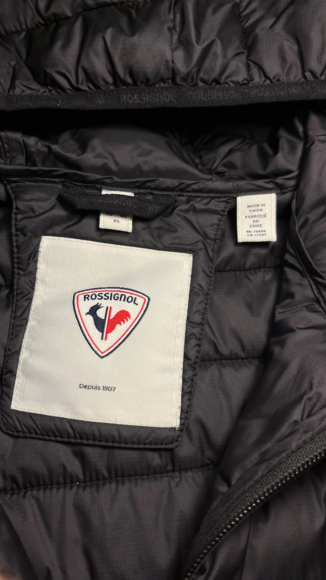 Svart dunjacka från Rossignol - 3