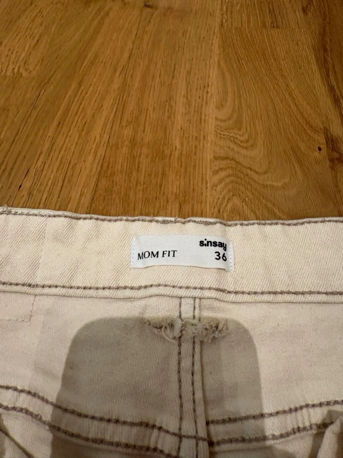 Beiga raka jeans - 2