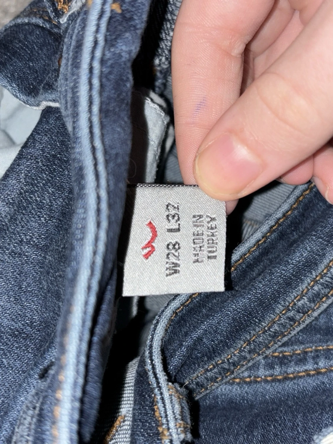 Mörkblå LTB bootcut jenas  - 4