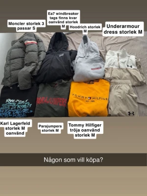 Märkeskläder - Blandat märkeskläder i storlekar S/M