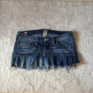 True Religion Mini Skirt - 2000s vibe True Religion Skirt. Waist:37cm Size W29 but fits more like w25-26. 