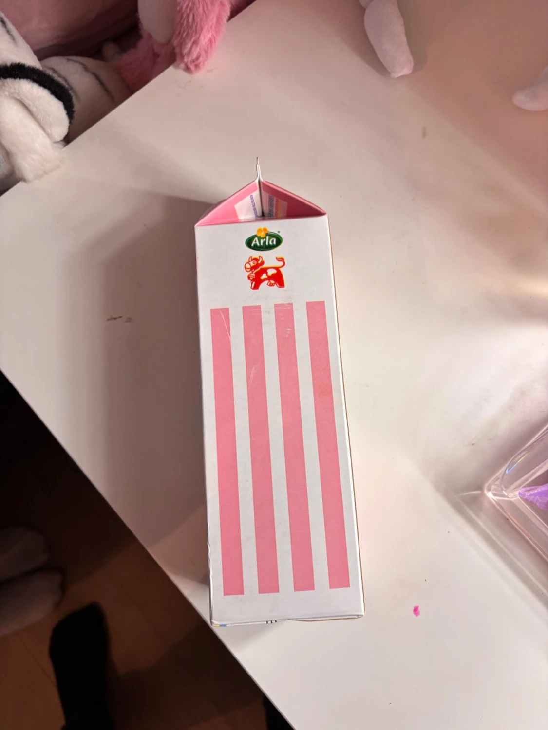 Arla Rosa Mjölk jordgubb 1L - 4