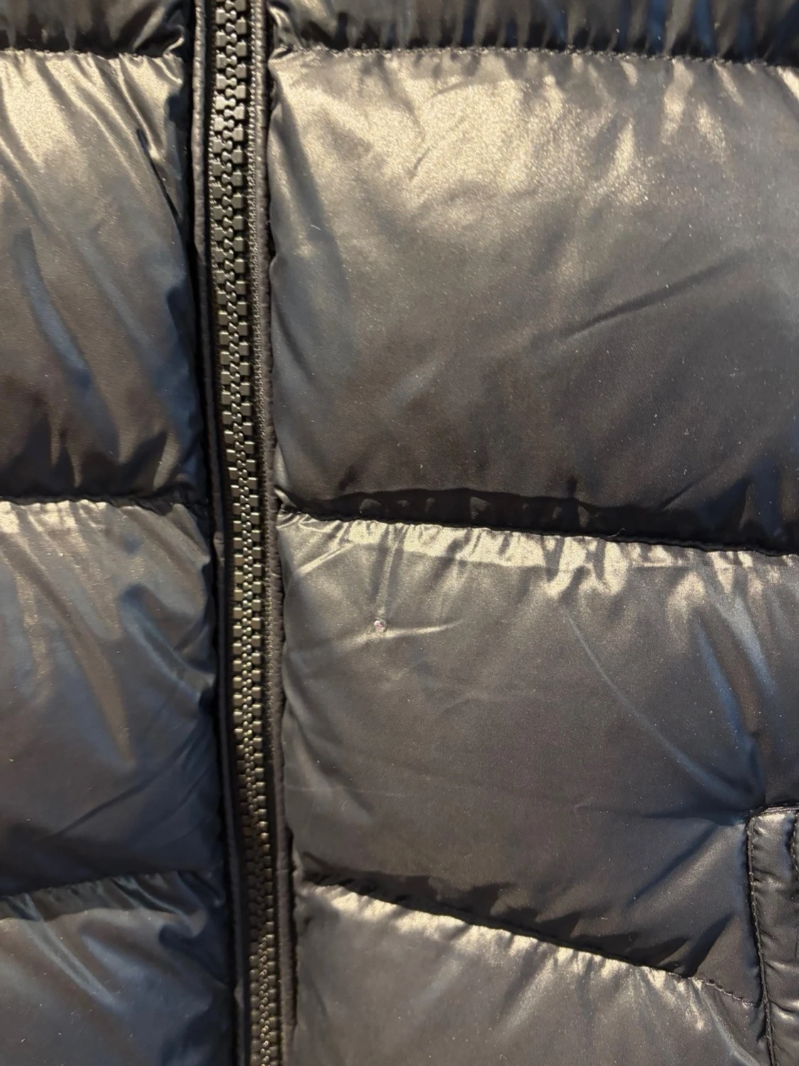 Svart pufferjacka från Moncler - 2