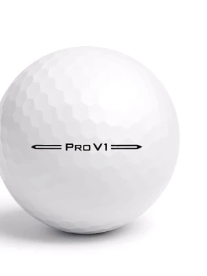 Titleist Pro V1 golfbollar 12 pack A/B klass - Säljer ett dussin vita refurbishade golfbollar av modellen Pro V1 från Titleist. Bollarna har klassisk dimple-design för optimal flygprestanda och är tillverkad i slitstarkt material. Perfekt för dig som vill ha kontroll och känsla på golfbanan.