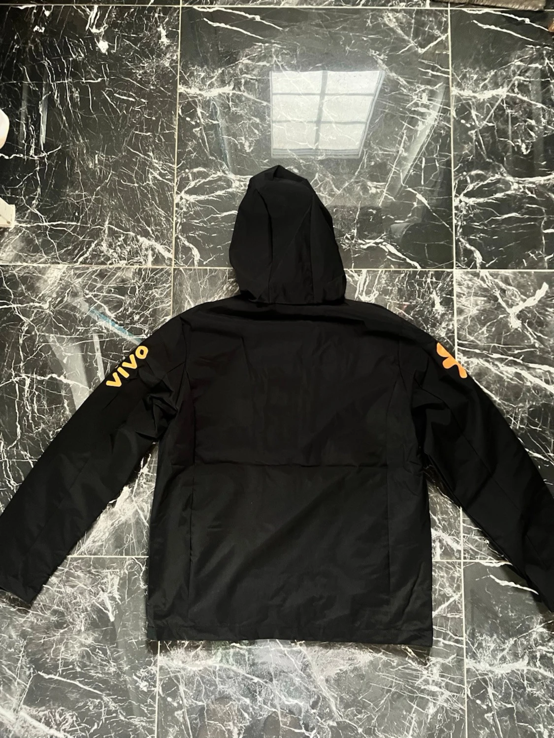 Svart Brasil Nike vindjacka med luva - 2