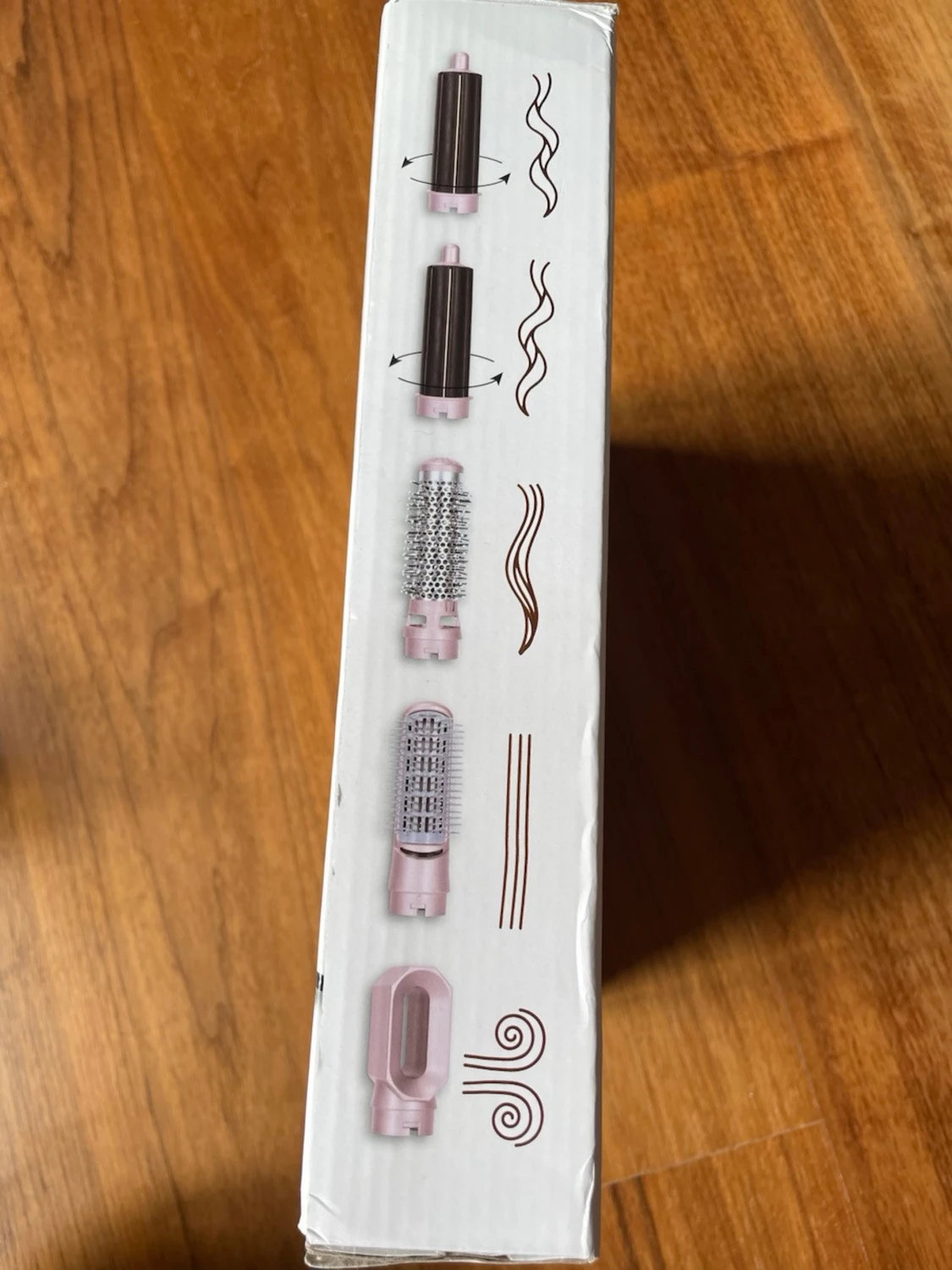 Youniquely 5-i-1 airstyler rosa - 2